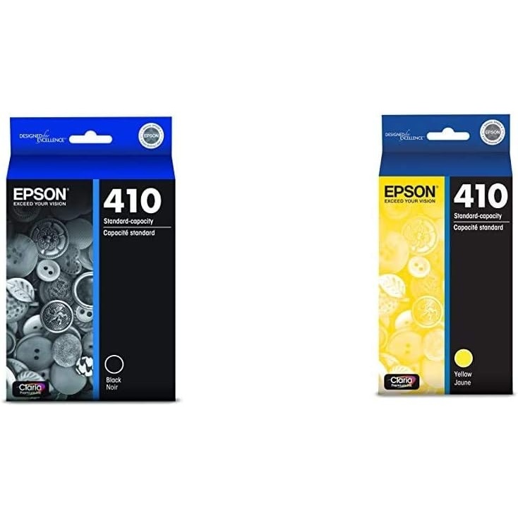 image:imageEpson 410 Ink Cartridge Black amp T410420 Claria Premium Yellow Ink