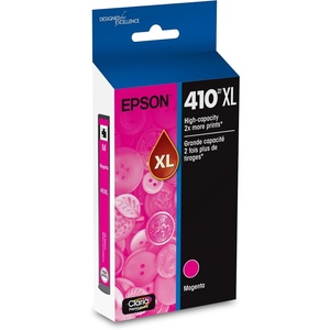 image:imageEPSON 410 Claria Premium Ink High Capacity Magenta Cartridge T410XL320S Works with Expression XP530 630 640 7100 830Magenta