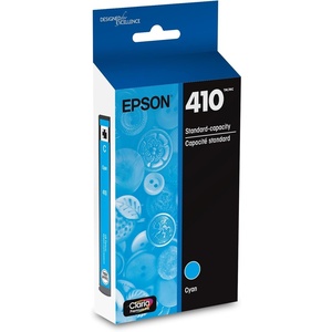 image:imageEPSON 410 Claria Premium Ink Standard Capacity Cyan Cartridge T410220S Works with Expression XP530 630 640 7100 830