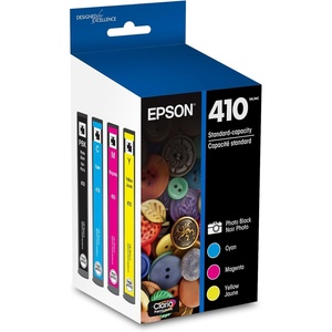 image:imageEPSON 410 Claria Premium Ink Standard Capacity Photo Black amp Color Combo Pack T410520S Works with Expression XP530 630 640 7100 830