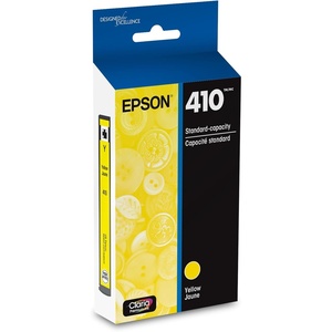 image:imageEPSON 410 Claria Premium Ink Standard Capacity Yellow Cartridge T410420S Works with Expression XP530 630 640 7100 830