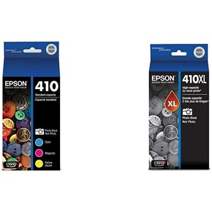 image:imageEpson 410 Claria Premium Ink Standard amp High Capacity Combo for XP Series Printers