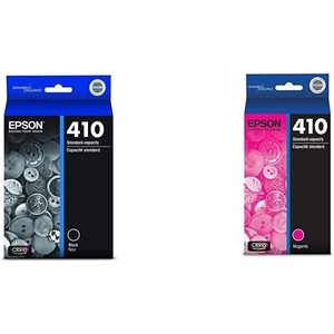 image:imageEpson 410 Ink Cartridge Black amp T410320S Claria Premium Magenta Ink