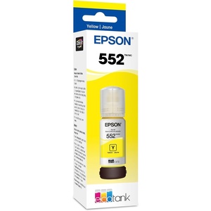 image:imageEpson 552 EcoTank Ink Ultrahigh Capacity Bottle Yellow T552420S Works with ET8500 85501 Count Pack of 1