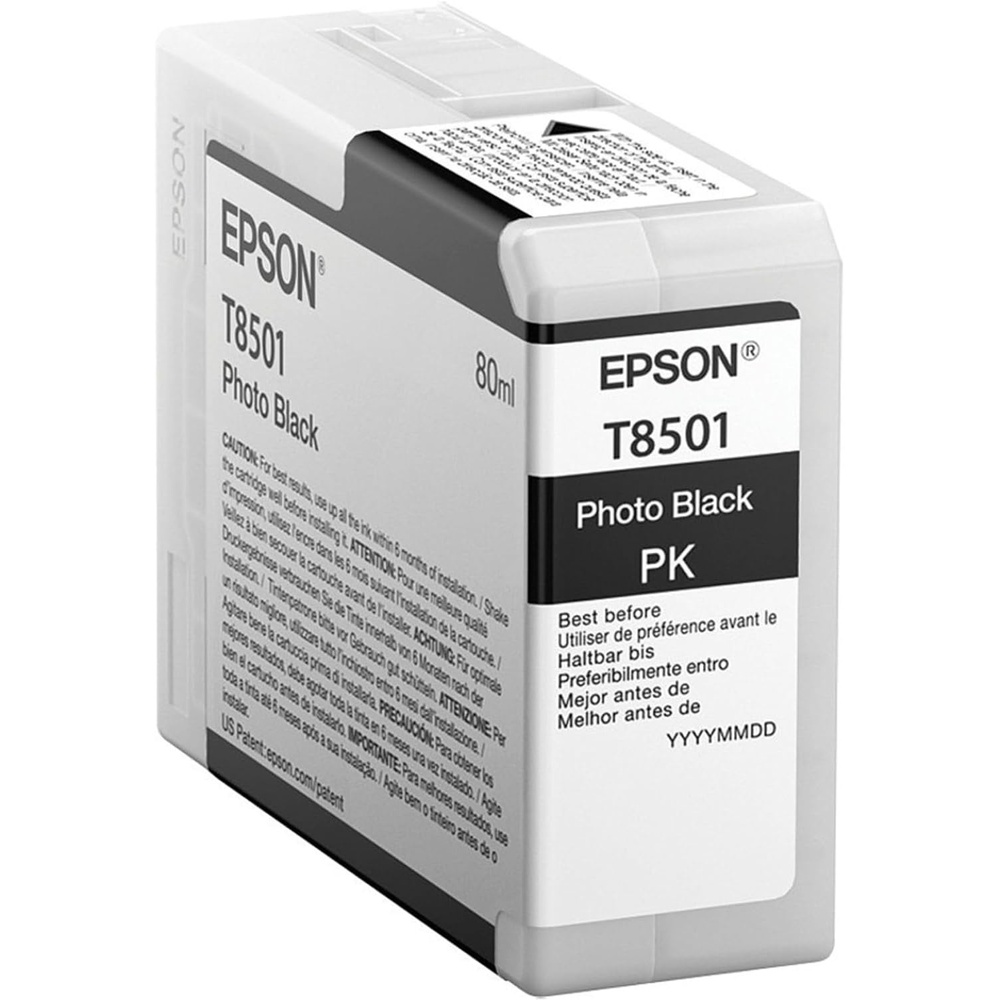 image:imageEpson T850100 T850 UltraChrome HD Photo Black Ink