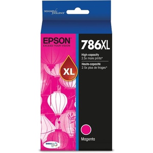 image:imageEPSON T786 DURABrite Ultra Ink High Capacity Black amp Standard Color Cartridge Combo Pack T786XLBCS for Select Workforce PrintersMagenta