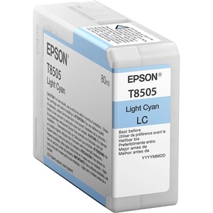 image:imageEpson T850500 T850 UltraChrome HD Light Cyan Ink
