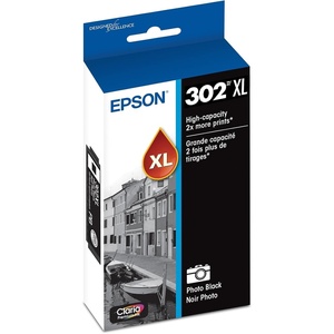 image:imageEpson T302XL120 Claria Premium Highcapacity Ink Cartridge  Photo Black