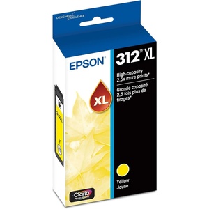 image:imageEPSON 312 Claria Photo HD Ink High Capacity Yellow Cartridge T312XL420S Works with Expression XP8500 8600 8700 150001 Count Pack of 1
