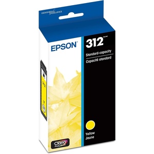 image:imageEPSON 312 Claria Photo HD Ink Standard Capacity Yellow Cartridge T312420S Works with Expression XP8500 8600 8700 150001 Count Pack of 1